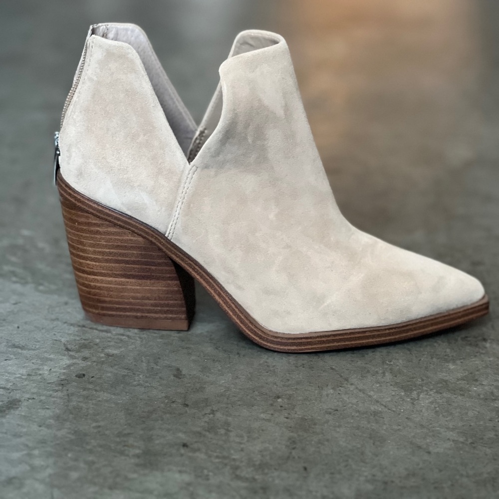 Vince Camuto suede booties